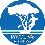 image: Paddling in Antibes